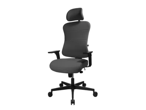Topstar Bureaustoel Art Comfort met hoofdsteun Antraciet