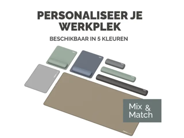 Polssteun Fellowes Breyta zwart