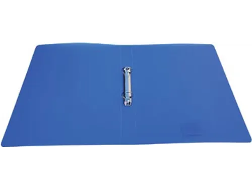 ringmap, voor ft A4, uit PP, 2 ringen van 25mm, transparant bla