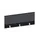 baliepaneel v. bureau aanbouw achter CC-zwart BN8010-antraciet 1200mm