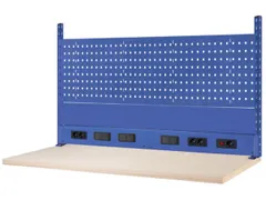 élément de rehausse p. établi Hxl 700x2000mm FR bleu pigeon