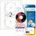 Herma 4850 Inkjet CD-etiketten A4 Ø 116mm mat Wit 50 stuks