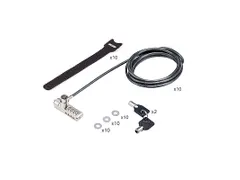 Laptop Kabelslot 10 Stuks met Dubbele Toegang 2 Meter Security Kabel