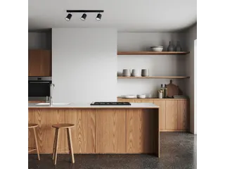 Plafondspot Integral Siena 3 spot IP20 GU10 zwart - 3