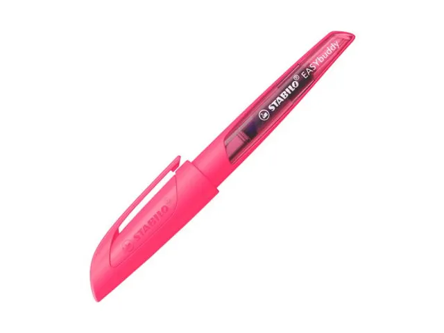 Vulpen STABILO Easybuddy M neon roze blister à 1 stuk