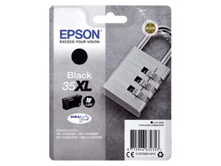 Inktcartridge Epson 35XL T3591 zwart HC C13T35914010 - 1