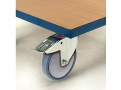 ESD-rollenset,v. transportwagen,TPE,draagverm. 300kg,wiel Ø 160mm