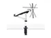 Monitor Arm voor Bureau 27 Inch 16:9 of 30 Inch 21:9 Ultrawide Scherme