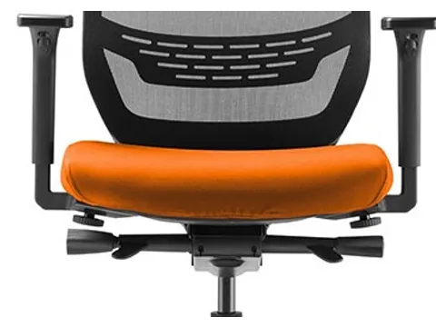 Bekleding,V. Bureaustoel,Stof,Oranje