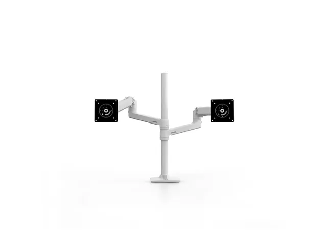 Monitorarm Duo Lx Dual Stacking 2 schermen 40 Inch Wit