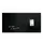 Glas/magneetbord Sigel Zwart 91x46 Zwart