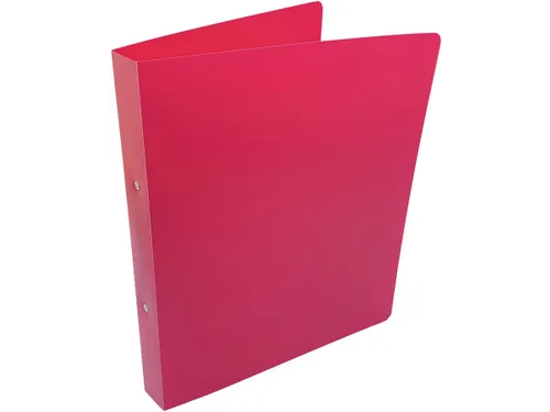 ringmap, voor ft A4, uit PP, 2 ringen van 25mm, roze