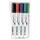 Viltstift Legamaster TZ100 Whiteboard Rond Assorti 1.5-3mm 4st