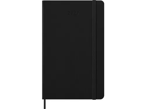 Agenda 2027 Moleskine 12M Planner Weekly 7dag/2pagina's large hc black