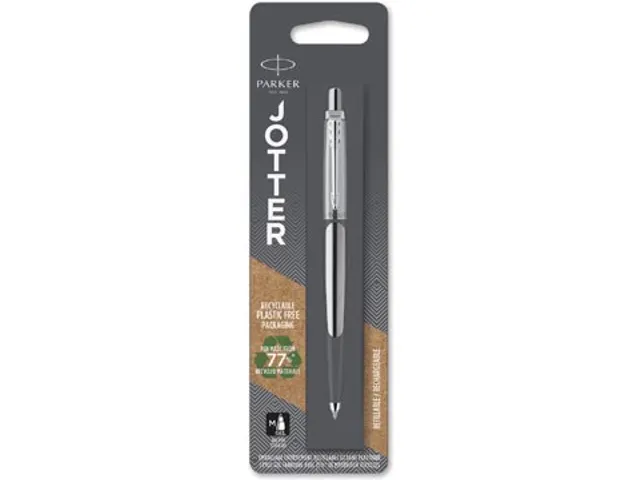 Jotter gelroller Stainless Steel CT, op blister