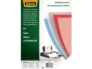 omslagen ft A3 transparant PVC, 200 micron, pak van 100 stuks - 1