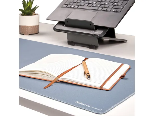 Sous-main de bureau Breyta 80x40cm Marine