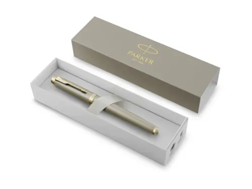 Rollerpen Parker IM Finish Touch Sandstone fijn zwart