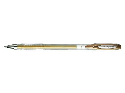 Rollerpen Uni-ball Signo medium metallic goud