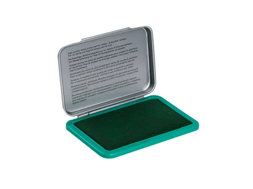 Inktkussen Trodat metaal 9051M 90x50mm groen