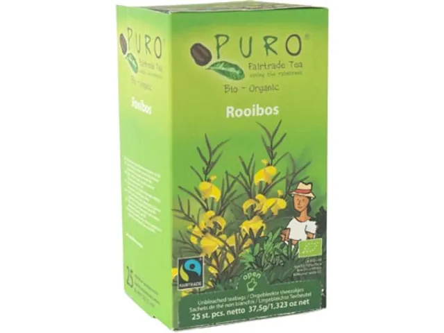 Rooibos Thee Fairtrade 25 Zakjes