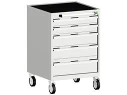 ladekast HxBxD 980x650x525mm 5lade(n) lade voor normale belastingen