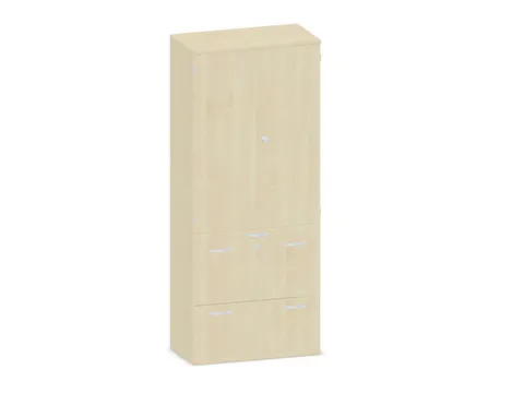 Kantoorkast 1920x800x430mm Decor Romp Esdoorn Decor Front Esdoorn