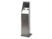 Asbak staand Vepa Bins zuil vrijstaand RVS 31025411