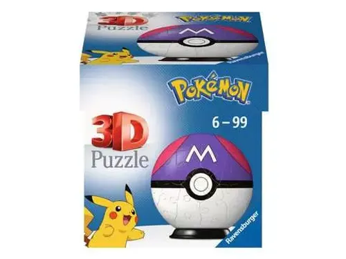 Ravensburger Pokémon Masterball 3D Puzzel 54 stukjes