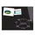 Glasmagneetbord Be!Board zwart 90x120x0.9cm incl. 2 magneten