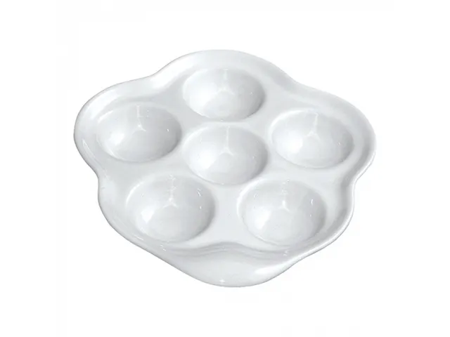 slakkenschaal Ø16cm Porselein Wit