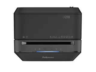 Papiervernietiger Fellowes Powershred LX210 snippers 4x12mm zwart P-4 - 5