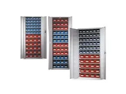 Stellingkast Met 48zichtbakken Hxbxd 1950x690x285mm Zonder Deuren