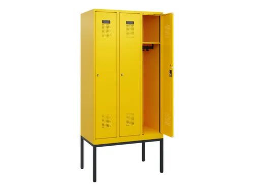 schoollocker,HxBxD 1950x900x500mm,3vak,vak B 300mm,cil.-slot