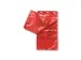 hondenpoepzakjes,dikte 15 µm,LxB 350x200mm,rood
