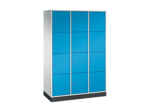 armoire multicases grand volume,RAL7035/RAL5012,HxlxP 1950x1220x500mm