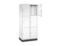 grootvolume-lockersysteem,HxBxD 1950x820x600mm,2x3vakken,cil.-slot