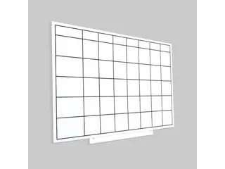 Whiteboard Rocada Skinplanner 75x115cm wit gelakt - 1