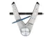 S 8007 V-GRIP montagetangen set in koffer