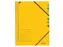 Sorteermap Leitz 3907 7 Vaks Geel Karton