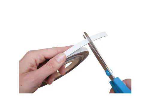 Magneetband beschrijf- en wisbaar MAUL 10mx10mmx1mm wit
