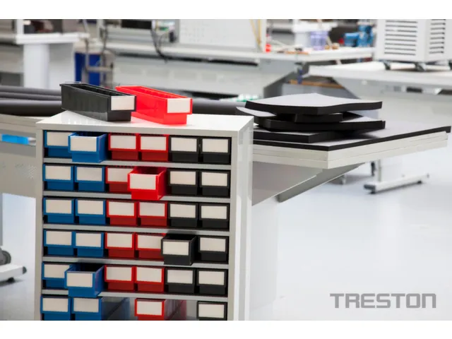 Stellingkast Hxbxd 410X605X870Mm 48Bakken Rood Frame Ral7035