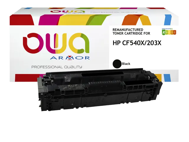 Tonercartridge OWA alternatief tbv HP CF540X zwart