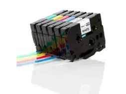 OUTLET Label Tape Brother TZE Compatible Mix Pack