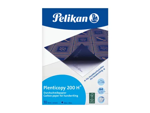 Carbon Handschrift Pelikan A4 200H 10 vel Blauw
