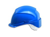 Veiligheidshelm Airwing B-s Blauw Polyethyleen Korte Klep 6-punts