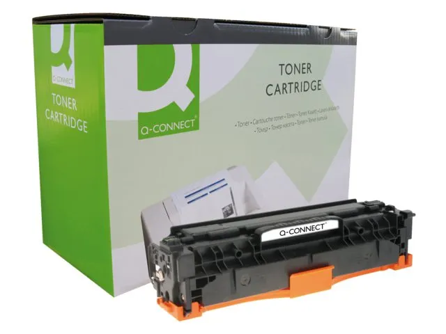 Tonercartridge Q-connect Hp Cc532a 304a Geel