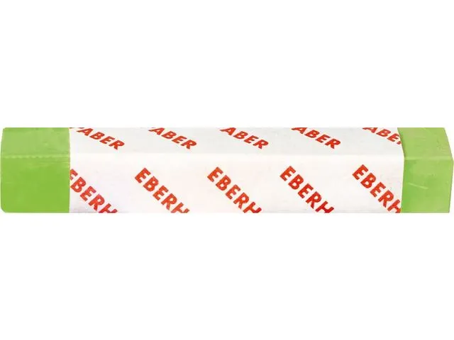 Bordkrijt Eberhard Faber vierkant ass. 12st. neon en standaard kleuren