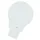Whiteboard Rocada Skinshape Idea 75x115cm wit gelakt