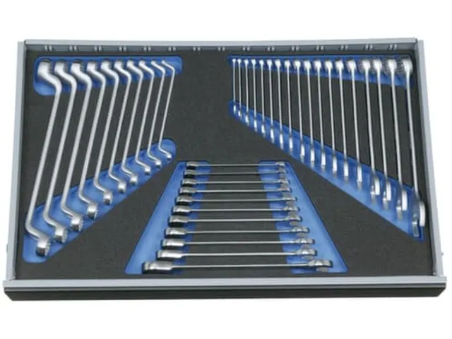 GEDORE 2005 CT4-2-7 Combinatiesleutelset,in controlegereedschapmodule